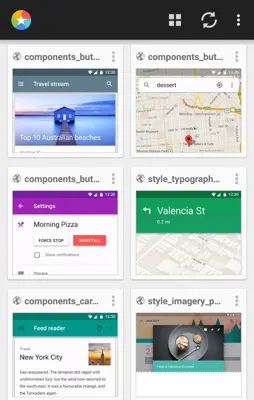 Thumbnail Bookmarks android App screenshot 2