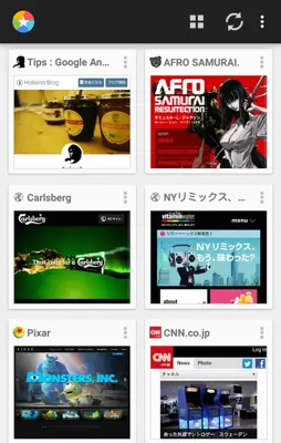 Thumbnail Bookmarks android App screenshot 4